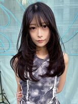 キング(K!ng)&nbsp;韓国オルチャンレイヤーカット髪質改善顔まわり前髪カット