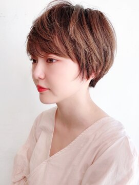 セイドット オモテサンドウ(Say. omotesando) Say.くびれショートクールショート丸みショート前髪イメチェン