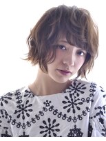 エルフォ(elfo) 【elfo】ゆるふわパーマで大人可愛いショートボブに変身