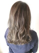 フレイムスヘアデザイン(FRAMES hair design)&nbsp;ハイライト×プラチナベージュ