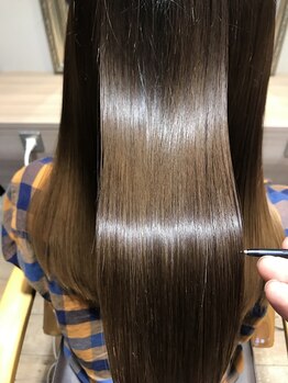 ヘアーズファイン(hair's fine)の写真/クセを見極め一人ひとりの要望に合わせた仕上がりに♪くせ毛やパサつく髪にお悩みの方は是非お試しあれ♪