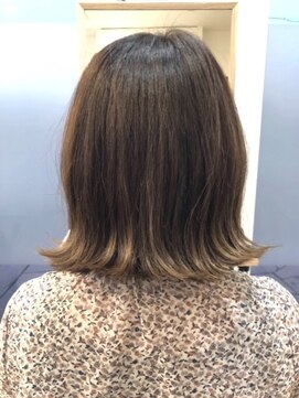 ヴェーラヘアー(VEЁЯA hair) 暗髪グラデーションボブ