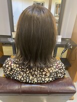 リドル ヘアー 駒生店(Riddle HAIR) 切りっぱなし風外ハネ