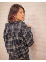 クロック 松井山手店(Clock)&nbsp;【Clock 川島充喜】インナーピンクで大人ガーリー