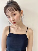 エマエコル(Emma ecole)&nbsp;Emma ecole シースルー前髪 ダークアッシュ 黒髪 暗髪 by.高橋