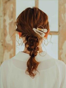 ウェル 高崎上大類店(well) あみおろしアレンジ[高崎/高崎駅]