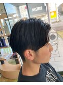 【メンズ】センターパート