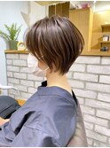 30代/40代/50代・絶壁解消・小顔前下がりショートボブ【中村】