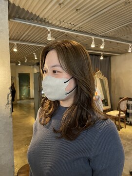 髪質改善と縮毛矯正の専門店 サンティエ(scintiller) オリーブベージュ