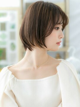 カバーヘア ブリス 北浦和(COVER HAIR bliss) ■段カット前下がり大人ボブショート52-2★北浦和20代30代40代!