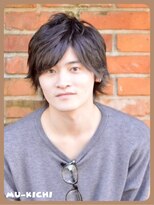 むーきち 吉祥寺(mu-kichi)&nbsp;ナチュラルな束感のメンズショート【mu-kichi吉祥寺】