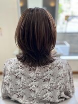 ヘアーメイクアオ(Hair make AO) くびれが可愛いハイライトレイヤー