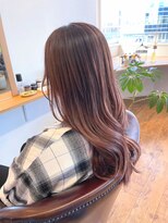 ドルチェ(dolce)&nbsp;透明感ラベンダーピンク大人ロング　明石魚住　dolce