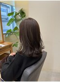 透明感がかわいい☆ミルクティーグレージュ
