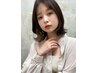 【☆6月新規限定☆】デザインカット＋カラー　￥8800→￥6200