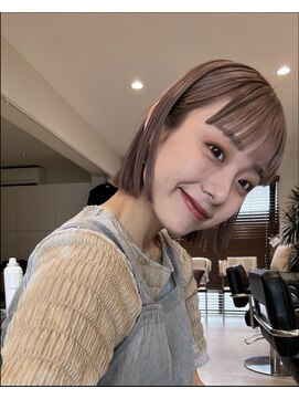 ガーランド (Garland) タッセルボブ/マロンベージュ/前髪/原宿神宮前