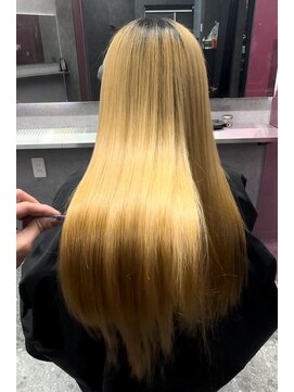 スライバイリアオオサカ(Sly By Ria OSAKA) ブリーチ髪質改善ストレート【梅田】【大阪】