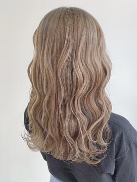 ゲーム 吉祥寺店(GAME) ダブルカラーミルクティーピンクベージュカラーハイトーンカラー