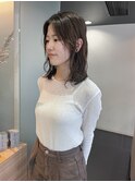 【ハクラ】ゆるめパーマ ニュアンスパーマ ウェーブパーマ