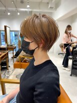 ネイロ 北千住(NeiRo)&nbsp;大人ショートボブ丸みショートカットマッシュショート前髪あり