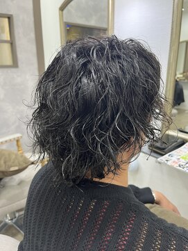 フェリテ 柏(Ferite) ★メンズミディアムスタイル×ウェーブパーマ★