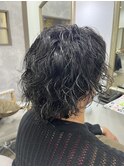 ★メンズミディアムスタイル×ウェーブパーマ★