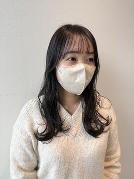 サラ ビューティー サイト 古賀店(SARA Beauty Sight) オリーブベージュ/赤み消しカラー/艶髪/レイヤーカット/20代