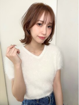 オーロ 武庫之荘店(ORO) 美髪モテミニウルフ/デザインカラー