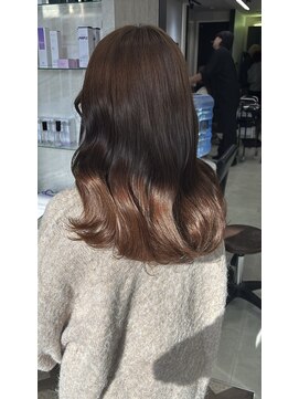 ジルバイジゼル(JILL by GiseL) ブリーチ無しオリーブベージュ