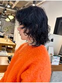 ＜sayaca＞レイヤーパーマ  ボブ パーマ　ハードめパーマ
