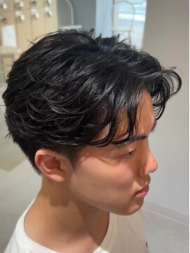 タムタム 平井店 フェザーパーマ　フェザーショート