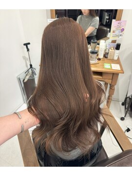 ハピネス 梅田茶屋町店(HAPPINESS) 韓国ヘア/レイヤーカット/髪質改善/顔周り/ブリーチなしベージュ