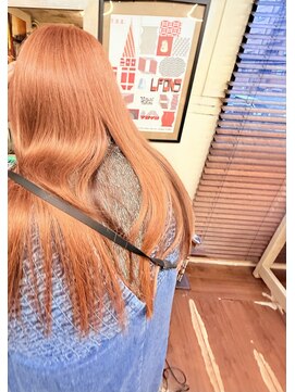 ヘアーライツローカル(HAIR LIGHTS LOWCAL) コーラルオレンジ