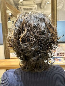 プードルボブ/エアウェーブパーマ/20代/30代/40代/50代/60代