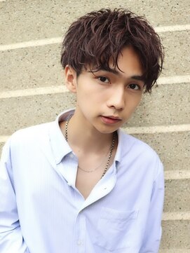 エイド 本店(aid) 簡単セットで朝楽ニュアンスコンマバングショート刈り上げ