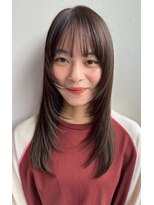 ブラウヘアアンドケア(care) 顔周りたっぷりレイヤー