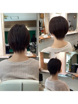 ヘアー ボニータ(hair bonita) #髪質改善#ショート#ショートカット#レイヤー#カラー#リタッチ