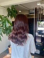 サラジュ 西宮北口店(SARAJU) ナチュラルブラウン×柔らかウェーブ
