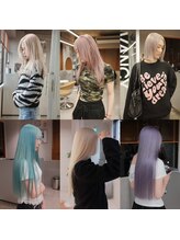 ◇ Design color ◇ ブリーチ/ケアブリーチ/学割24/インナーカラー/デザインカラー/ハイトーン