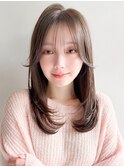 こなれヘアモテ髪サイドバング20代30代40代◎うる艶髪愛され