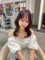ロンドイディールバンダイ 新潟万代(Lond ideal)&nbsp;ピンクブラウン×くびれミディアム