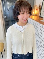 リル 四条河原町(LiLu)&nbsp;ショートパーマボブパーマウルフパーマ小顔パーマ