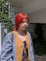 ビンナ(BINNA)&nbsp;ブリーチありオレンジヘアカラー♪
