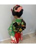 【七五三・7歳】着付け+ヘアセット+ポイントメイク ¥7,700