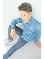 ヘアーガーデン シュシュ(hair garden chou chou)&nbsp;メンズ2ブロック☆パーマスタイル