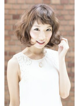 ヘアサロン アティリー(Hair Salon Attirer) 西梅田/ボブ/グレーベージュ/白髪ぼかし【Attirer飯田裕之】