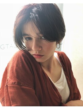 リンネルヘアー (Rin:nel hair) スタイリッシュ前下がりショート