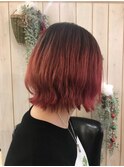 赤グラデーション