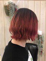 ネオリーブシェリエ 浅草店(Neolive cherie)&nbsp;赤グラデーション