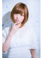 ヴァンクシー バイ ルナ(VANKCY by Luna) 向ヶ丘遊園 登戸 ショートボブ グレージュ 簡単 透明感 前髪